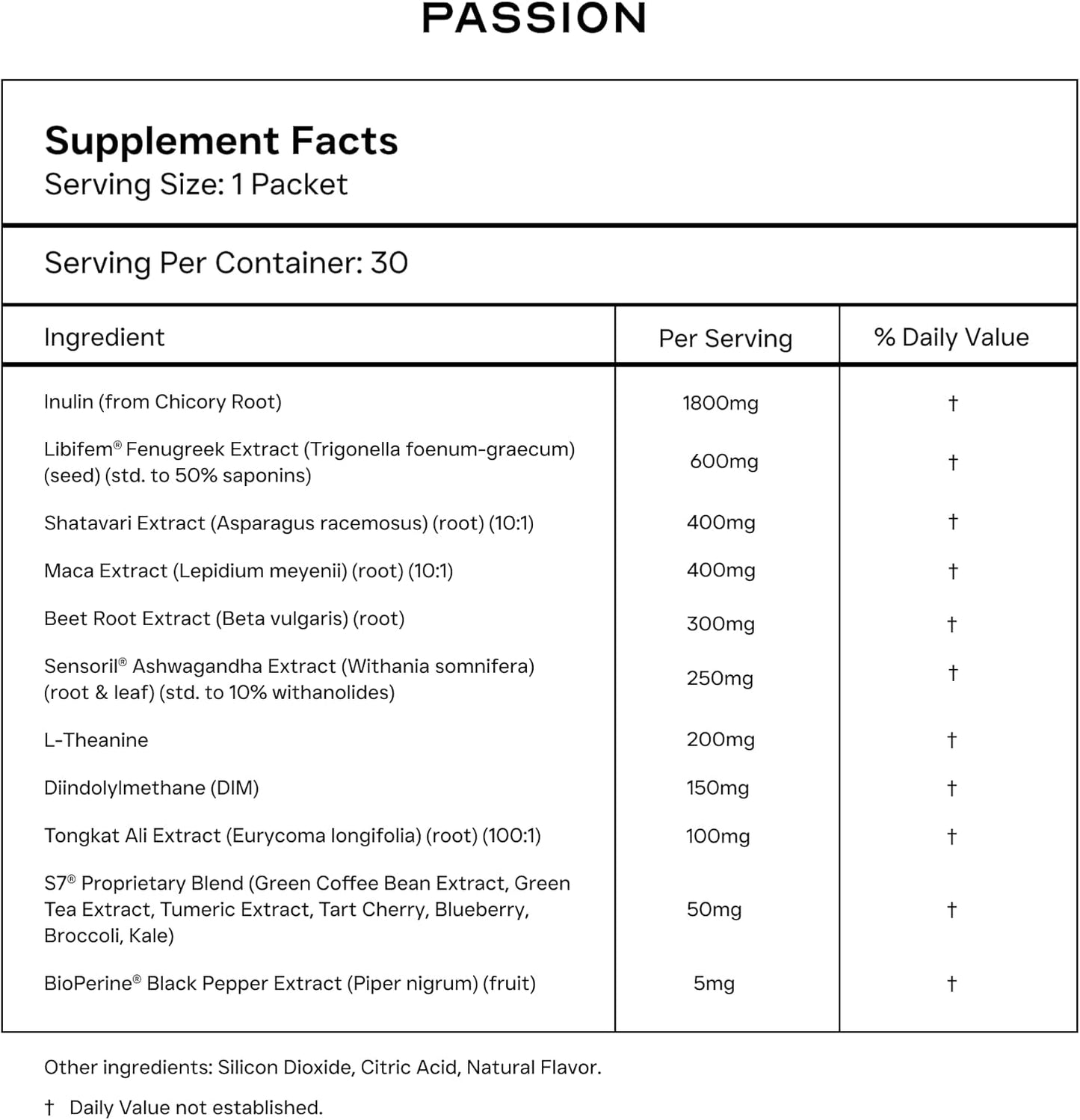 Passion - Balance & Desire Blend for Women 40+ | Hormone Balance | Herbal Adaptogen Formula | Maca & Ashwagandha | Cortisol Manager | Mood, Energy & Wellness Support | Berry Citrus Flavor | 30 Sticks