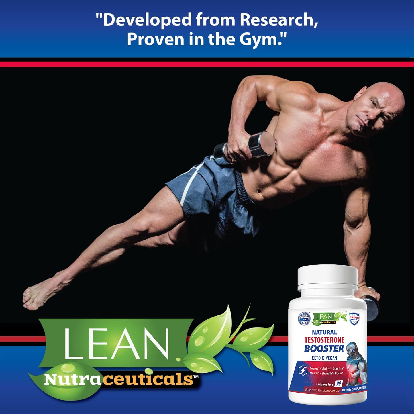 best natural testosterone booster for gym pre work out lean muscle growth libido enhancer for men over 40 50 60