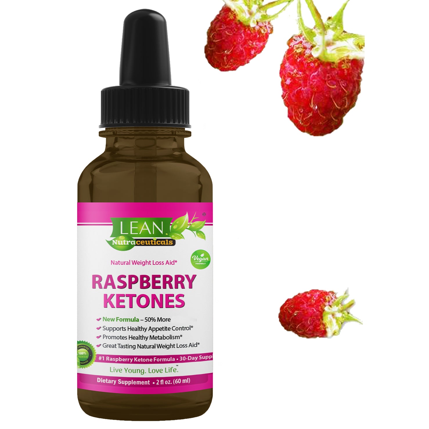 natural weight loss aid raspberry ketones liquid drops fat burner carb blocker to lose weight fast for men women made in usa