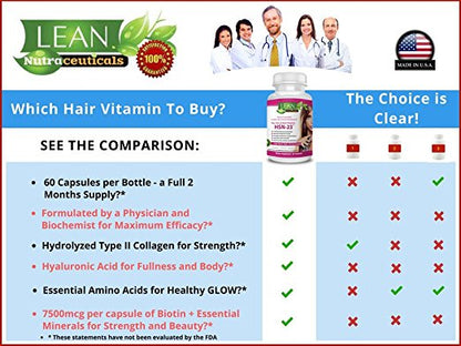 [Premium Quality 100% Pure Nutritional Supplements For Men & Women, Made in USA]-LEAN Nutraceuticals ™