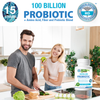 LEAN Nutraceuticals 100 billion probiotic with amino acid fiber and prebiotic