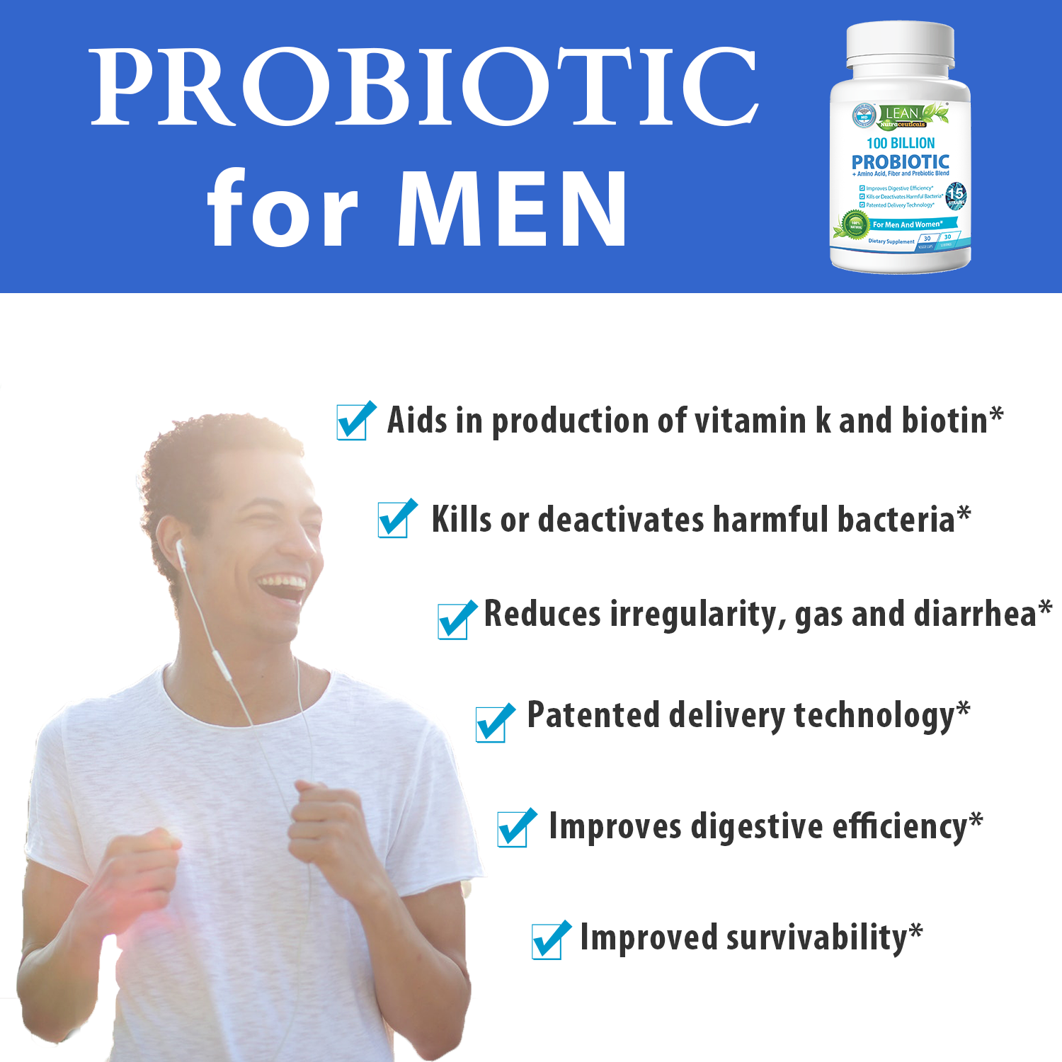 [Premium Quality 100% Pure Nutritional Supplements For Men & Women, Made in USA]-LEAN Nutraceuticals ™