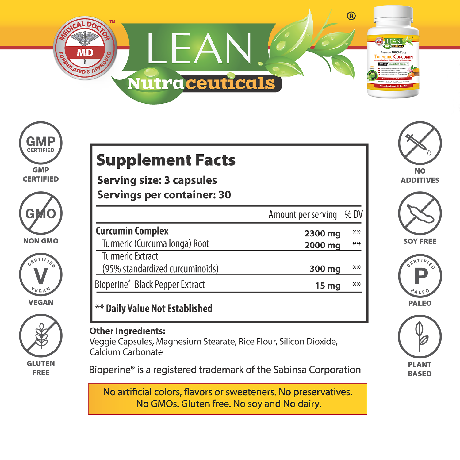 natural herbs turmeric curcumin with turmeric curcuma longa root and turmeric extract supplement with many benefits for joints digestion liver heart 