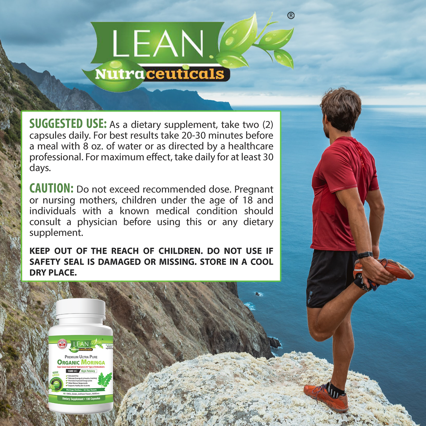[Premium Quality 100% Pure Nutritional Supplements For Men & Women, Made in USA]-LEAN Nutraceuticals ™